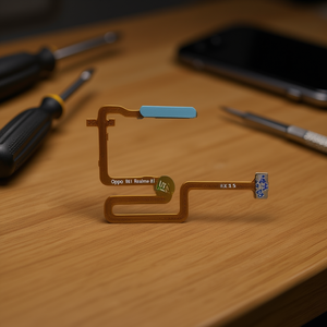 สายเฟล็กซ์สำหรับเครื่องอ่านลายนิ้วมือสีฟ้าสำหรับ OPPO realme 8i RMX3151 - Product Image 3