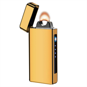 Encendedores de Cigarrillos de Metal con Logotipo Personalizado al por Mayor, Recargables con Gas - Product Image 1