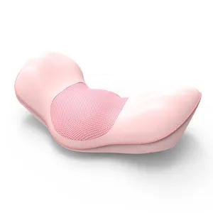 Gấp bán buôn massage Gối rung động với heatable cổ massage gối trở lại Massager gối