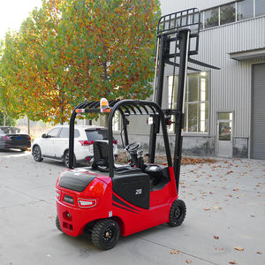 Anpassbarer CE EPA 2-Tonnen-Gabelstapler für Erntetransport, 4x4 Elektro-Gabelstapler mit Vollgummireifen für Innenrenovierungen zum Verkauf - Product Image 2