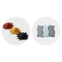 Couleur du bloc de pavés Oxyde de fer Noir