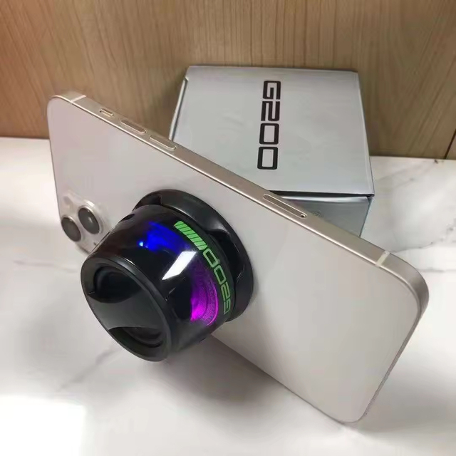 2025 New Style G200 BT 5.3 Mini Portable for Bluetooth Speaker USB-C Charge High Definition Sound Magnetic Multifunctional RGB L