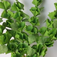 Kedatangan Baru 92cm Bells of Ireland Bunga Buatan Sentuhan Realistis Rumput Hijau untuk Dekorasi Meja dan Rangkaian Bunga.