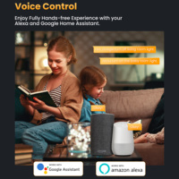 Module d'interrupteur intelligent WiFi GIRIER Tuya, prise en charge du contrôle bidirectionnel, 100-240V, 1, 2, 3 ou 4 gangs, relais intelligent pour la maison