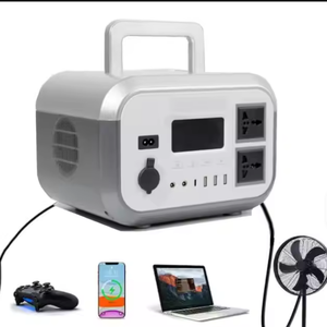 Station d'alimentation portable 600W, batterie lithium grande capacité, pour voyages en plein air, pêche, maison, stockage d'énergie d'urgence 60 - Product Image 6