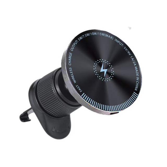 Magnetic Car Mount Phone Holder 15W Fast Charge Air Vent Magnet Wireless Car Charger Adapter Trending Products 2025 New Arrival