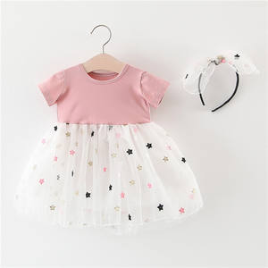 Vestido de Verano para Niñas, Diseño de Vestido Infantil, Algodón, Estilo Coreano, para Fiestas, Tutú, Directo de Fábrica - Product Image 2