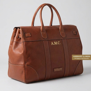 <span class=keywords><strong>Sac</strong></span> de <span class=keywords><strong>voyage</strong></span> en cuir <span class=keywords><strong>vintage</strong></span>, <span class=keywords><strong>sac</strong></span> de week-end personnalisé pour hommes et femmes - Product Image 2