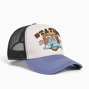 <span class=keywords><strong>Gorro</strong></span> Trucker <span class=keywords><strong>de</strong></span> Malla <span class=keywords><strong>de</strong></span> 5 Paneles con Estampado Animal Personalizado <span class=keywords><strong>de</strong></span> Alta Calidad Premium, 100% Poliéster, Unisex - Product Image 6