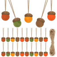 Nouveau coloré laine boule chaîne cercle forme pompons pour mur/arbre de noël décoration bricolage vacances décor