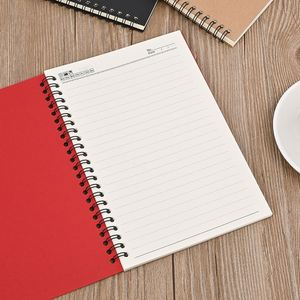 Design Wholesale Solid Color Coil Notebook A5 Homework Exercise Notebook Business <b>Notepad</b> - Product Image 4