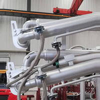 Bras de chargement chauffé électriquement avec chauffage enveloppé pour le transfert de fluides chimiques à point de solidification élevé