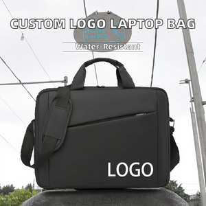 Logotipo impreso personalizado <span class=keywords><strong>13</strong></span>/14/15 <span class=keywords><strong>pulgadas</strong></span> bolsas para portátiles poliéster duradero EVA portátil impermeable funda para portátil lindo trabajo hombro - Product Image 2