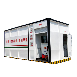 Yongnuo <span class=keywords><strong>20FT</strong></span> Mini benzin istasyonu benzin mobil konteyner tankı yakıt dağıtıcı dolum konteyner istasyonu - Product Image 4