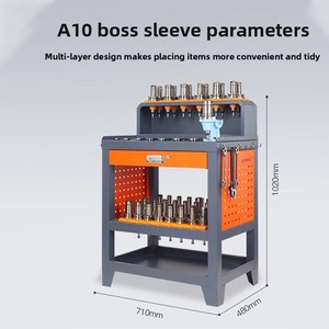 Mesa auxiliar para centro de mecanizado CNC, <span class=keywords><strong>cambiador</strong></span> de herramientas con bloqueo BT30/BT40, mesa de ajuste, marco de herramientas, modelo QZ-DJG, China continental - Product Image 4
