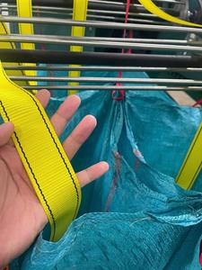 Correa de Poliéster de 4.2cm, Capacidad de Carga de 2 Toneladas, Amarilla con Doble Franja, Alta Resistencia, Cinta de Amarre para Carga Pesada - Product Image 2