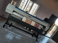 Moins cher 6ft 1.8m éco solvant imprimante usine vente directe bannière vinyle autocollant XP600 I3200 tête vitesse rapide maintop logiciel