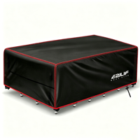 Housse de protection universelle anti-déchirure pour canapé de patio, résistante au vent et à la poussière, robuste, toutes saisons, pour mobilier de jardin extérieur