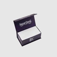 Boîte d'emballage en papier à clapet en forme de livre de luxe à fermeture magnétique imprimée avec logo personnalisé boîte cadeau magnétique rigide recyclable