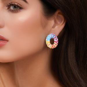 Boucles d'oreilles tendance E150-E080-0487CS - Product Image 3