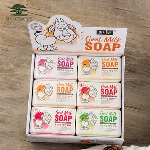 <span class=keywords><strong>Savon</strong></span> artisanal au lait de chèvre biologique, différents motifs, marque privée OEM - Product Image 1