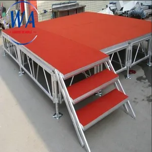 Aluminum Stage Mobile Show Stage Portable Truss Display Outdoor Folding Stage Platform