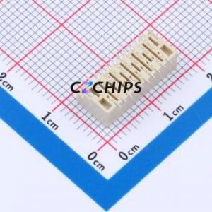 GHD-20AB Wire-to-Board Pin Header SMD,P=1.25mm Connector 2x10P 1.25mm Vertical Mount 20P - Product Image 2