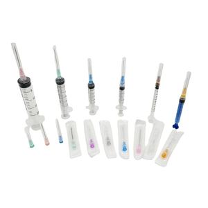 1cc 5 ccc 10cc 20cc डिस्पोजेबल प्लास्टिक लुयर लॉक सीरिंज सुई के साथ या बिना सुई के - Product Image 2