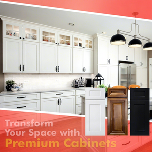 Factory Direct Kitchen Cabinets Contractor Support CARB-2 Plywood Cabinets Pantry Cabinets For American Multi-Family Projects - Product Image 1