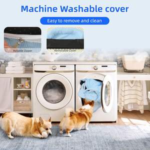 Hunde kühl matratze Memory Foam Wasch barer Stoff bezug Mittelgroße Hunde Katzen Abnehmbare Zwinger Pad Haustier bett - Product Image 2