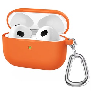 Housse 2MM pour étui <span class=keywords><strong>Airpods</strong></span> <span class=keywords><strong>Pro</strong></span> Version épaissie une pièce pour étui AirPods3 Accessoires écouteurs sans fil avec clé - Product Image 4