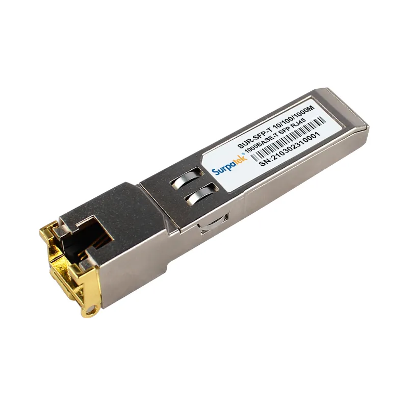 Chất lượng cao 10/100/1000 cơ sở RJ45 đồng để SFP cho mạng cáp Ethernet