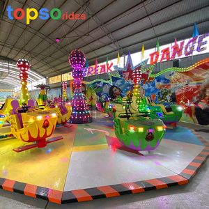 Juego de Carrusel Giratorio Crazy Breakdance, Atracción Popular en Parques de Diversiones y Carnavales - Product Image 5