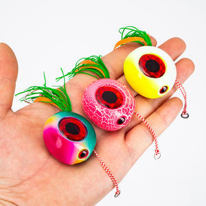 Top qualité 60g 80g 100g 150g 200g pêche course coulissante remplacer gabarits pêche en eau salée leurre Tai caoutchouc Madai gabarit - Product Image 6