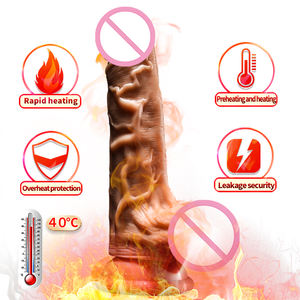 Draadloze afstandsbediening enorme dildo's zuignap penis grote realistische dildo <span class=keywords><strong>vibrator</strong></span> seksspeeltjes voor vrouwen - Product Image 4