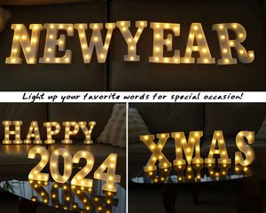 Letras del Alfabeto Inglés Iluminadas LED para Decoración del Hogar, Fiestas, Letreros, San Valentín, Bodas - Product Image 2