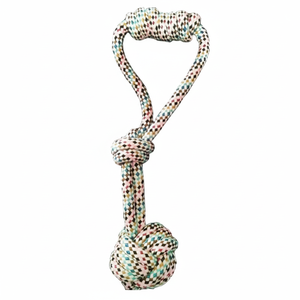 El mejor precio en juguetes de cuerda para perros duraderos ecológicos, juguetes para masticar para mascotas medianas y grandes, cuerdas de algodón indestructibles, Fabricante Mayorista - Product Image 1