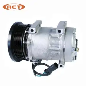 Excavator Air Conditioner Parts E320C 10S17C ST170202 AO Air Conditioning Compressor 201-3837 2013837 STAL