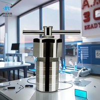 Réacteur autoclave de synthèse hydrothermale en acier inoxydable de laboratoire avec chambre en PTFE 25ml 50ml 100ml 150ml 200ml 250ml 300ml 500ml