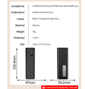 Ventes à bas prix pour Kuota Ke 5ème génération de Power Bank portable SE, Power Bank mobile 20000mAh 100W MAX, étui pour Power Bank - Product Image 6