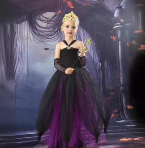 Haute qualité 2025 enfants Halloween sombre <span class=keywords><strong>d</strong></span>épartement <span class=keywords><strong>Vampire</strong></span> habiller mer sorcière Costume scène école centre commercial jeu de rôle Costume - Product Image 3