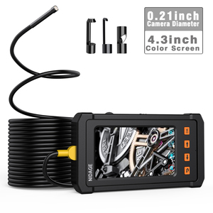 Cámara endoscópica industrial 4,3 pulgadas 1080P pantalla LCD 5,5mm 6 luces LED Micro inspección boroscopio <span class=keywords><strong>IP67</strong></span> Cámara impermeable PQ305 - Product Image 2