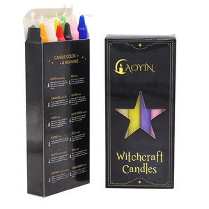 Witch Magic Multicolor <strong>Candles</strong> Assorted Color Spell Chime <strong>Candles</strong> Premium Mini Unscented Taper <strong>Candles</strong> for <strong>Rituals</strong> Prayer - Product Image 6