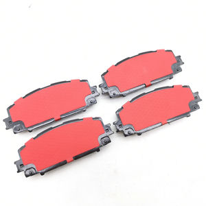 D1184 Fabricants de plaquettes de frein automatiques Plaquette de frein en céramique de voiture en gros <span class=keywords><strong>à</strong></span> <span class=keywords><strong>vendre</strong></span> Plaquettes de frein TOYOTA - Product Image 2