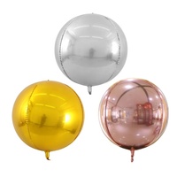 Ballon en feuille métallique 4D Tongxu de 22 pouces pour la fête prénatale, le mariage, la Saint-Valentin et les décorations de Noël
