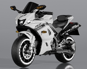 Moto Elettrica Giocattolo per <span class=keywords><strong>Bambini</strong></span> con Batteria Ricaricabile, per <span class=keywords><strong>Bambini</strong></span> dai 3 ai 7 Anni - Product Image 6