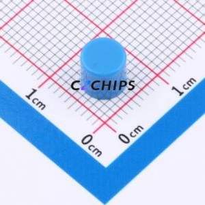 A56-3.2-BLUE Switch Accessories / Cap Switch ( Type: Switch Cap )( Form: Cylinder )( Color: Blue ) - Product Image 1