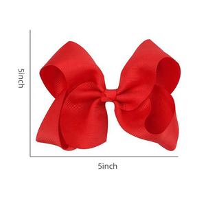 Barrettes à cheveux MIO pour enfants, 5 pouces, nœuds mignons et tendance, pour les vacances et les loisirs, de haute qualité - Product Image 6