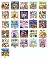 Little Comfy Days Cozy Friends Cute Spooky Cutie Fuzzy Hygee Stress Relief Coloring Book Paperback for Halloween Christmas