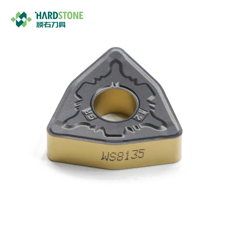 WNMG080412-GR WS8135 CVD Coating Tungsten Carbide Turning Insert For Steel Cutting hardstone carbide insert